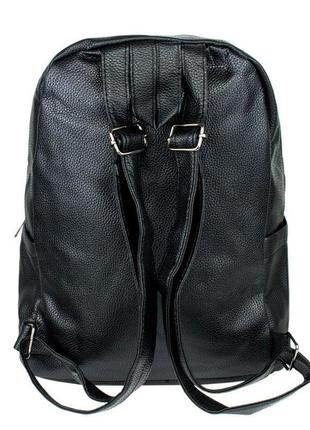 Рюкзак міський backpack rivets 30х23х12 см чорний (22470)3 фото