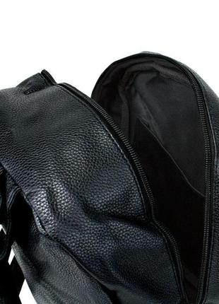 Рюкзак міський backpack rivets 30х23х12 см чорний (22470)4 фото