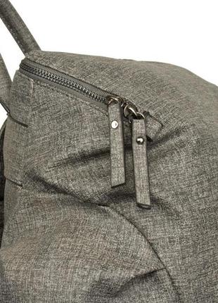 Рюкзак міський tissue-peel backpack сірий асфальт 34х25х13 см ...4 фото