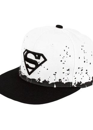 Бейсболка snapback street s-m beani'qe one sizе білий чорний (...