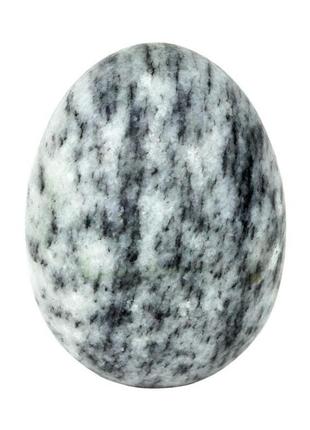 Фігурка яйце камінь №8 розмір 4,5х3,5х3,5 см світлий сірий (24...