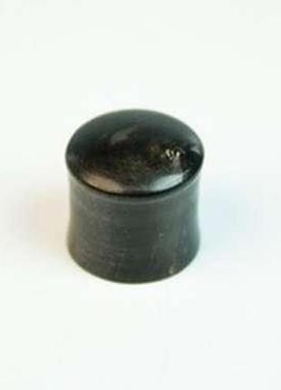 Сережка ріг яка тунель плаг yakhorn tunnel plug 1,5х1,5х1,5 см...