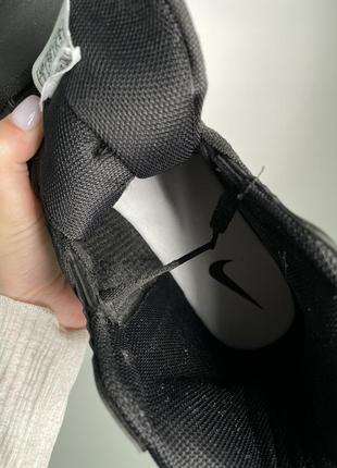 🙃знижка nike blazer high black/white жіночі чорні кросівки кеди еко шкіра демісезон весна осінь скидка черные кеды кроссовки10 фото