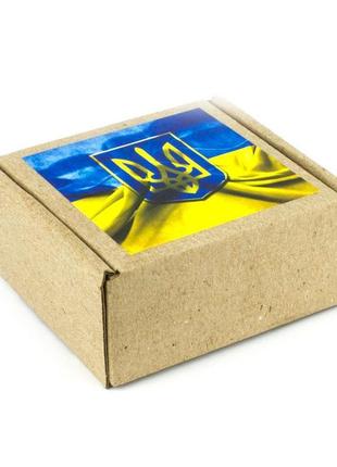 Браслети power набір штучна шкіра прапор україни блакитний жов...4 фото