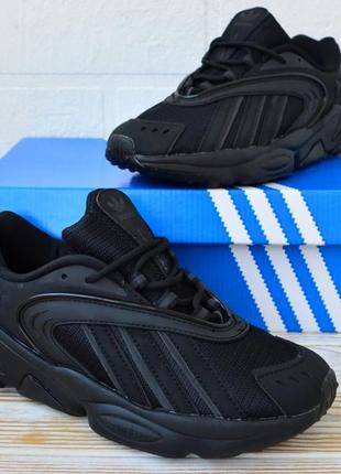 Чоловічі чорні кросівки adidas адідас