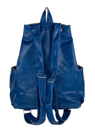 Рюкзак міський україна backpack синій+жовтий 35x37x13,5 див. (...4 фото