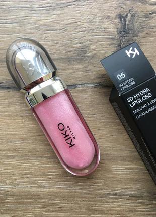 Kiko milano 3d hydra lipgloss пом'якшувальний блиск для губ 05