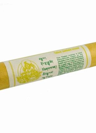 Пахощі тибетські жовтий дзамбала подарункова упаковка 23x3,5x3...1 фото
