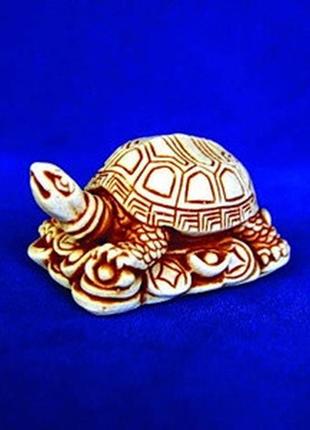 Статуетка нецке черепаха на монетах netsuke гіпс 4.7x3.2x2.5 с...