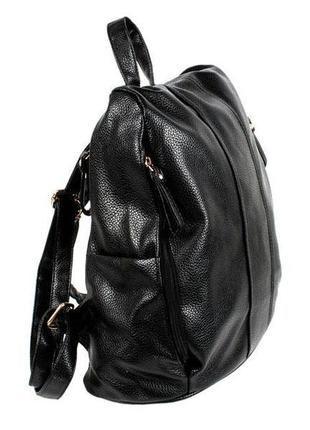 Рюкзак міський backpack bsp 34х32х16 см чорний (22462)3 фото