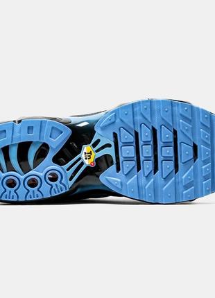 Nike tn air max plus black university blue (original box)6 фото