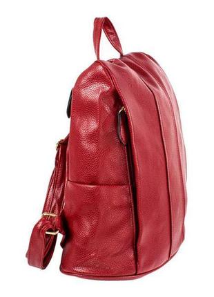 Рюкзак міський backpack bsp 34х32х16 см червоний(22463)3 фото