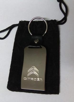 Брелок для ключів з логотипом citroеn3 фото