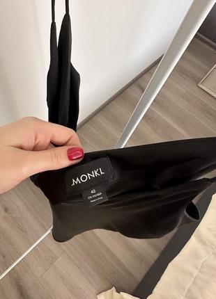 Сукня комбінація чорна бренду monki2 фото