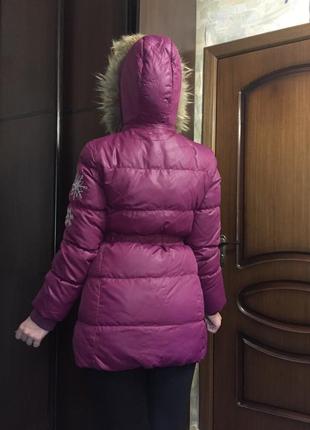 Пуховое пальто