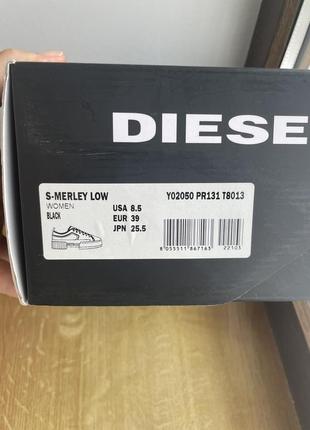 Diesel s-merley кросівки кеди на платформі5 фото