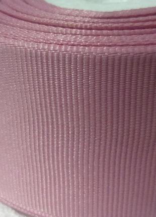 Репсова стрічка, 4 см, пильна троянда