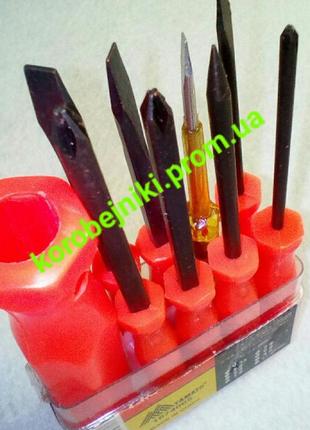 Набір викруток + викрутка індикатор. вікрутки набip. харків гу...