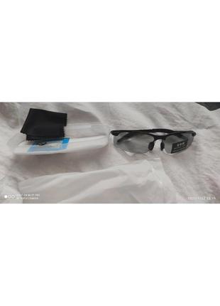 Hooban окуляри сонцезахисні,метал,uv 400 фотохром ,поляризація.14 фото
