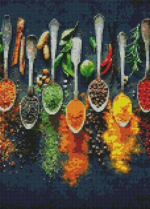 Алмазная мозаика пряности мира идейка 40 х 50 amo7936
