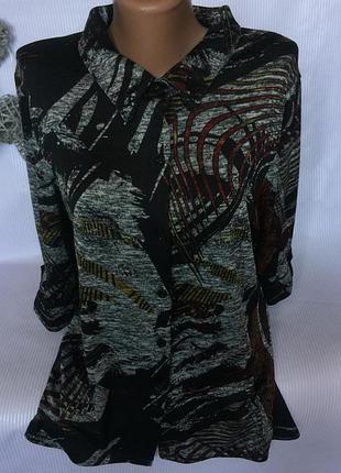 Эксклюзивная  стильная кофта , рубашечном стиле