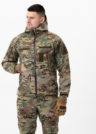 Куртка soft shell multicam мультикам