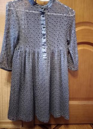 Платье ажурное р.34 (нарядное)3 фото