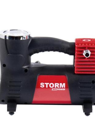 Компресор автомобільний storm max power 10 атм 40 л/хв 170 вт3 фото