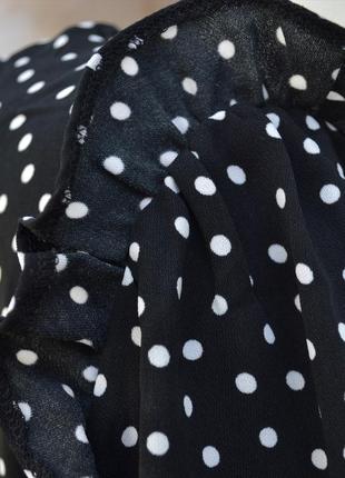 Миле плаття в горошок із рукавом три чверті від george4 фото