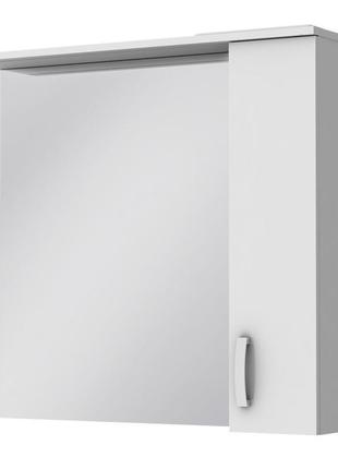 Дзеркало у ванну juventa trento trnm-87 біле праве