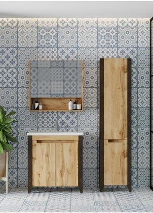 Дзеркальна шафа juventa queen qnmc-80 дуб вотан