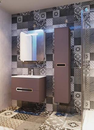 Дзеркальна шафа juventa prato prm-70 з підсвіткою4 фото