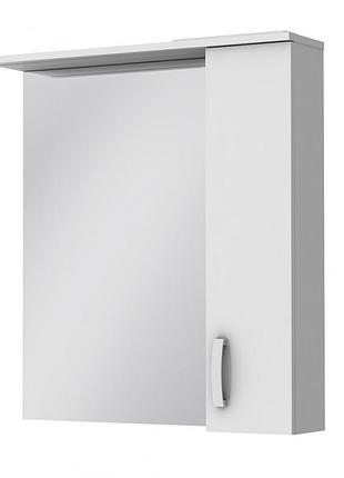 Дзеркало у ванну juventa trento trnm-75 біле праве1 фото