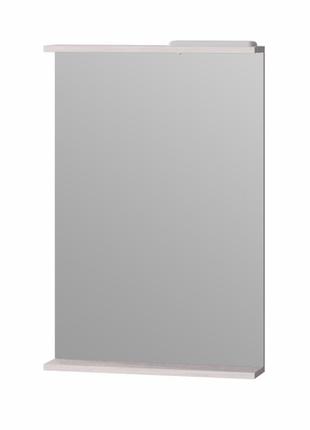 Дзеркало з підсвічуванням brooklyn brm-55 juventa у ванну біле