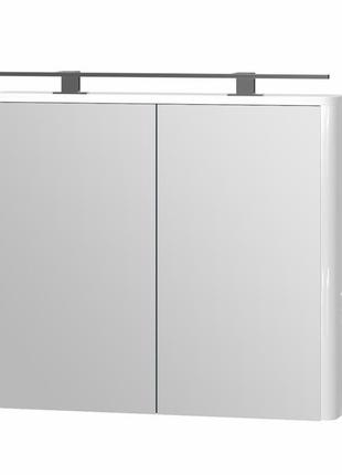 Дзеркальна шафа для ванної juventa livorno-80 lvrmc-80, білий1 фото