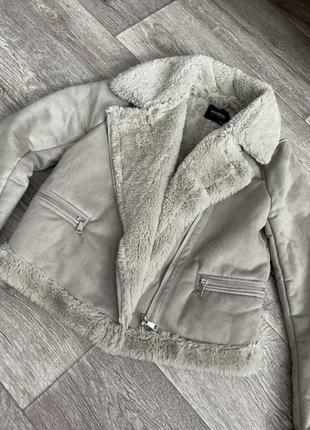 Дубленка pull & bear