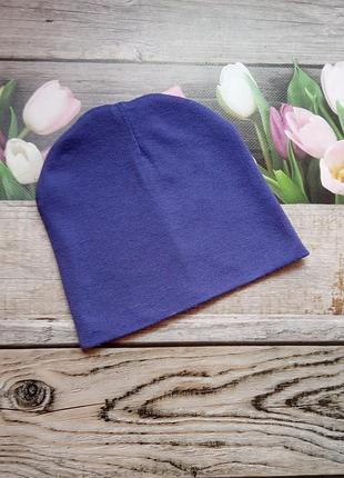 Шапка двунитка для дівчинки