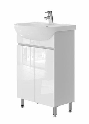 Тумба з умивальником juventa monika м1-55 підлогова 55 см