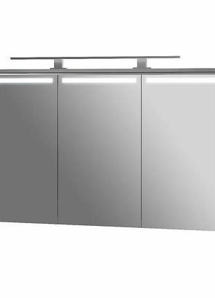 Дзеркальна шафа botticelli levanto lvmc-128 у ванну сіра