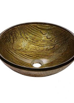 Скляний умивальник terra kraus gv-395-19mm