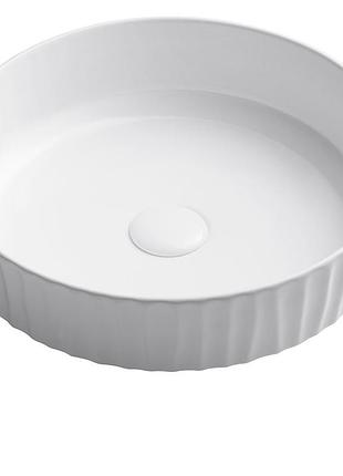 Умивальник kraus viva kcv-201gwh накладної