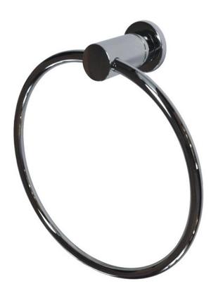 Тримач для рушників кільце aqualine ( хром )
