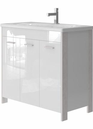 Тумба для ванної juventa brooklyn br-90 з умивальником soft-90...