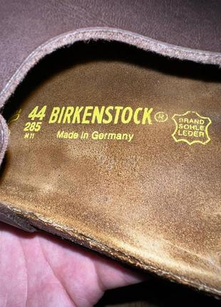 Вьетнамки шлепанцы birkenstock кожаные 100%оригинал5 фото