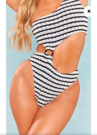 Жіночий напів сумісний купальник prettylittlething