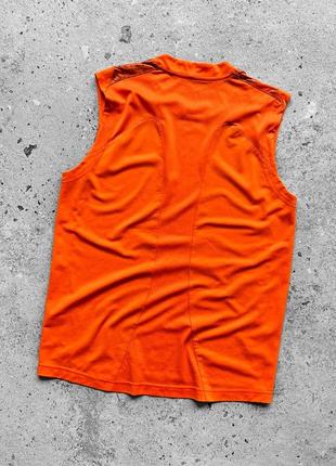 Nike dri-fit men’s vintage total 90 orange sport tank top спортивна майка6 фото