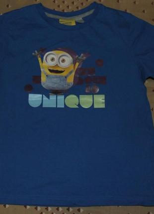 Хлопковая футболка мальчику 9 - 10 лет