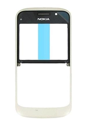 Nokia e5-00 передняя панель корпуса со склом дисплея и динамик...