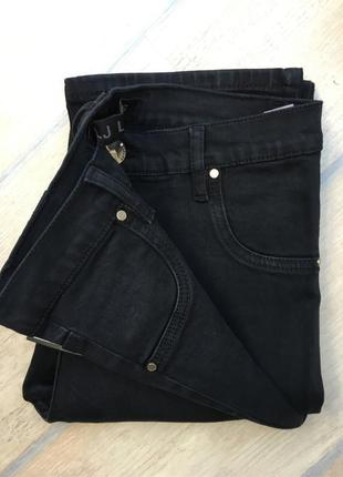 Завужені джинси жіночі прямі висока талія завищена посадка кла...6 фото