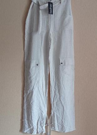 Брюки. брючины. вискоза, лен.